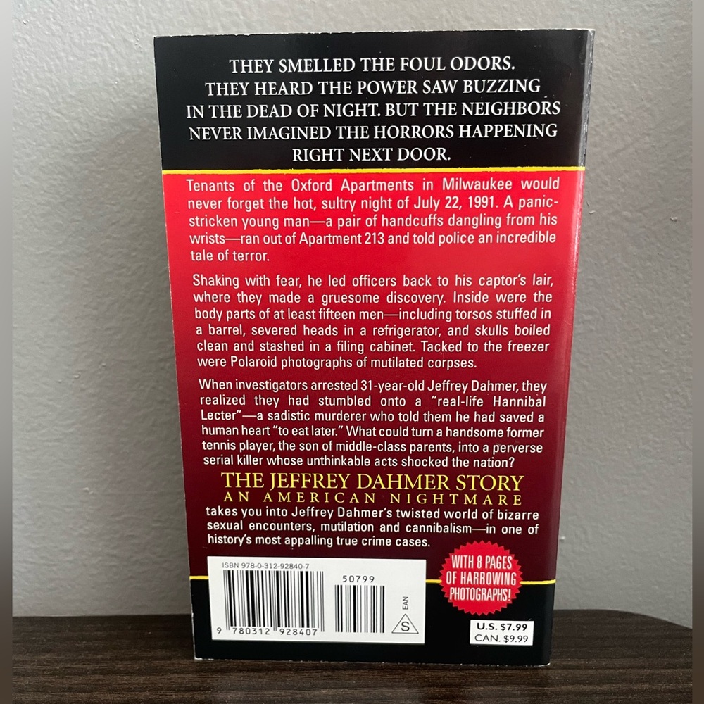 THE JEFFREY DAHMER STORY book - Picture 2 of 2